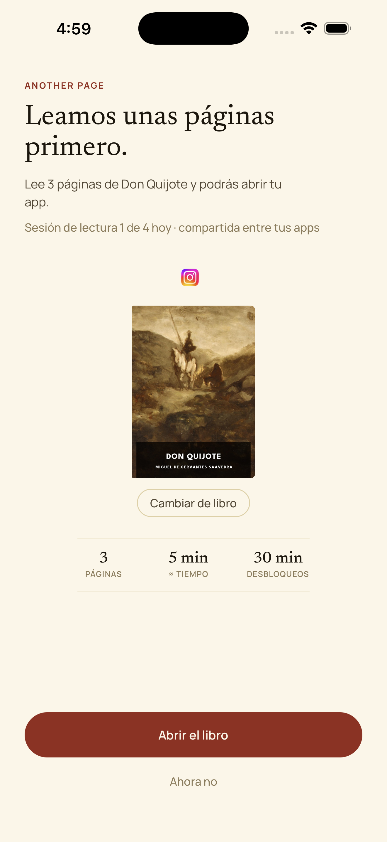 Elige qué apps quieres bloquear