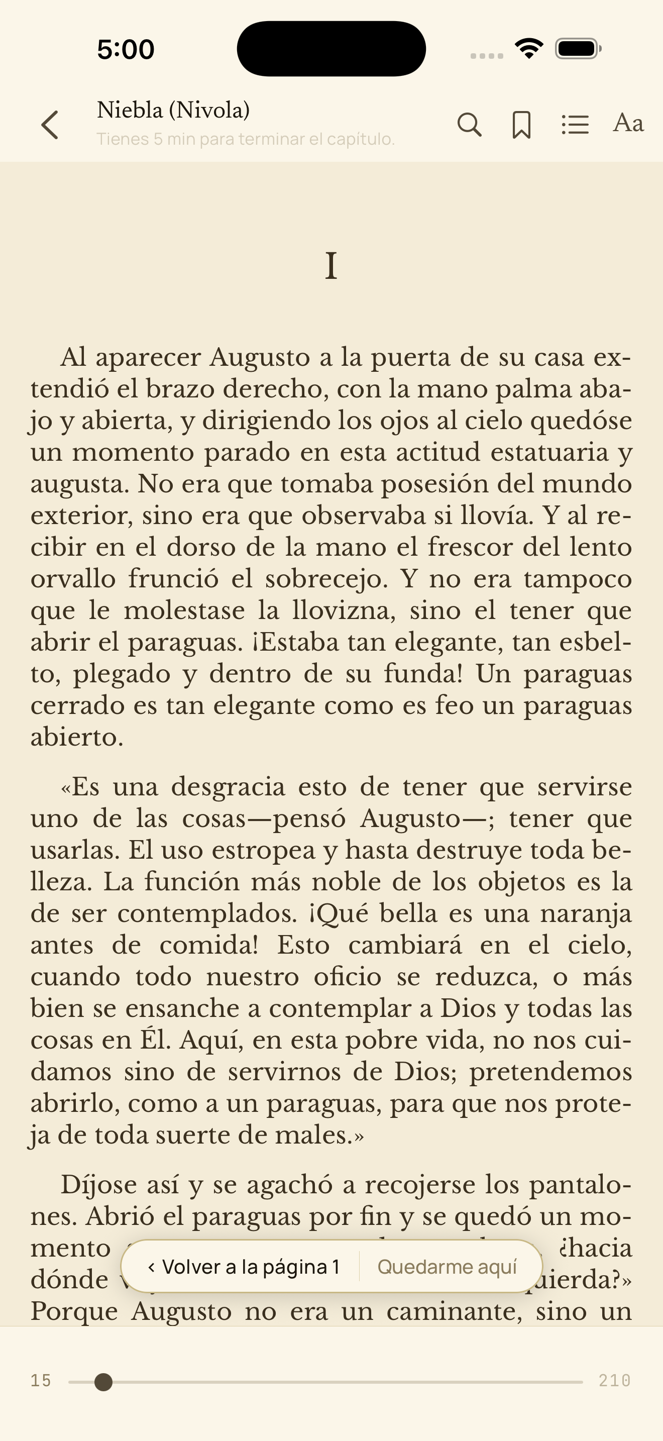 Lee en una vista tranquila y sin distracciones