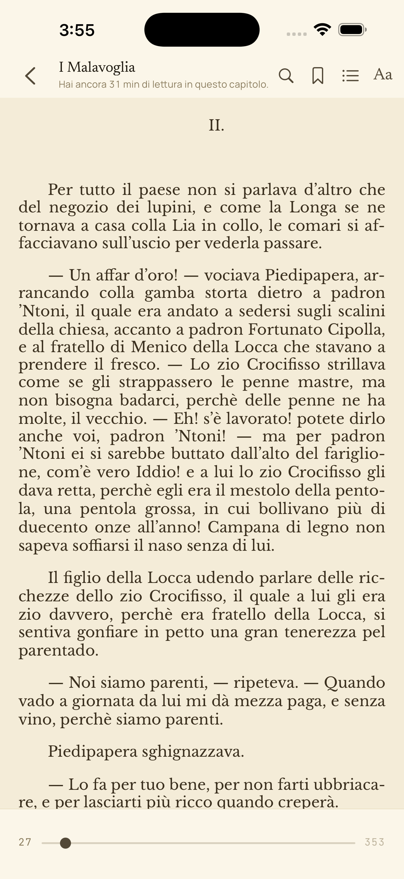 Leggi in un ambiente tranquillo e senza distrazioni